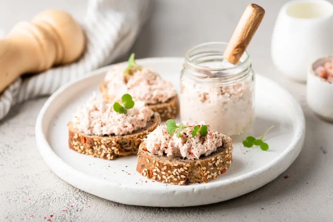 Foto patê de atum