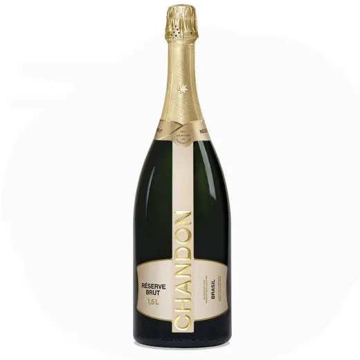 Imagem ilustrativa da garrafa de espumante Chandon Brut.