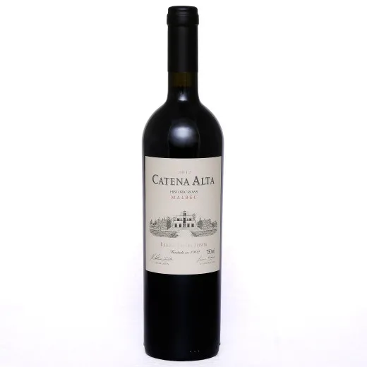 Imagem ilustrativa da garrafa de vinho Catena Alta Malbec.